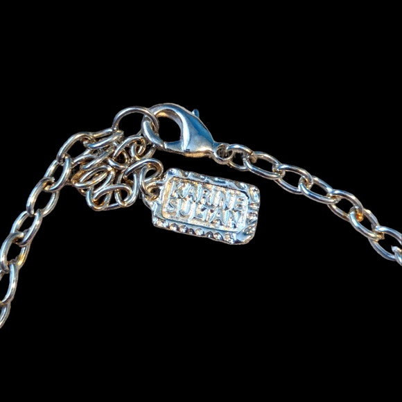Karen Sultan multi-strand silver tone necklace - Picture 5 of 5